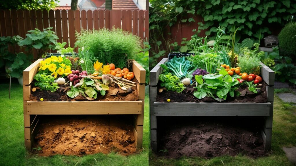 backyard composting vs. pit composting