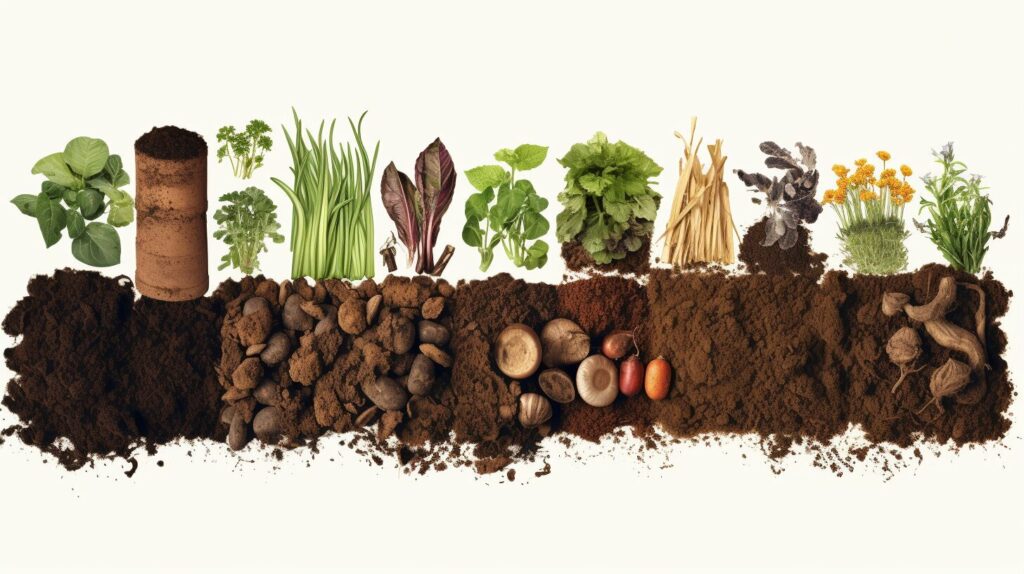 different types of compost